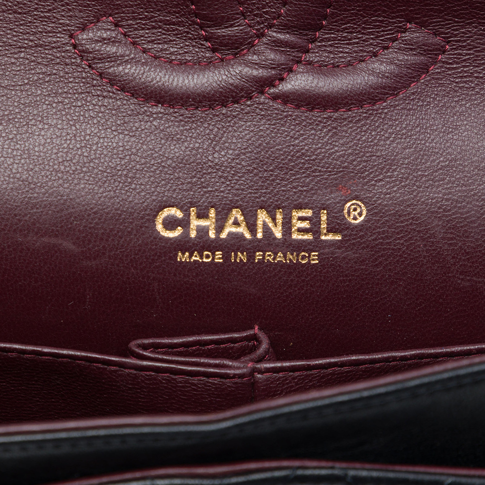 Pre-Loved Chanel Medium Classic Lambskin Double Flap - Picture 5 of 6